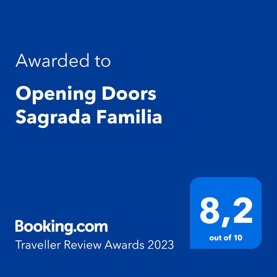 バルセロナOpening Doors Sagrada Familiaアパートメント エクステリア 写真