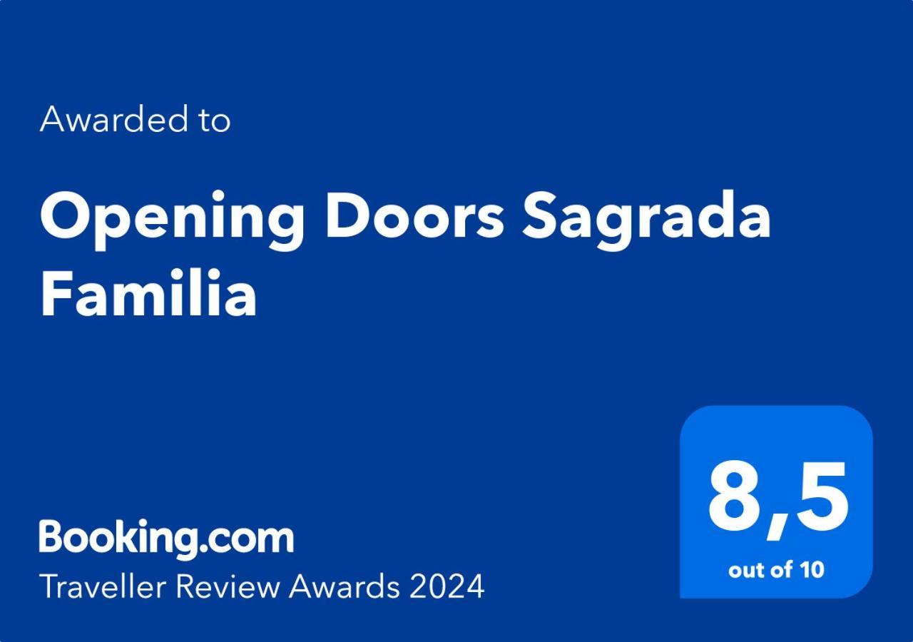 バルセロナOpening Doors Sagrada Familiaアパートメント エクステリア 写真